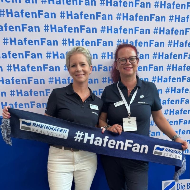 Anna Mosur, Nadine Bauer, Rheinhäfen Karlsruhe