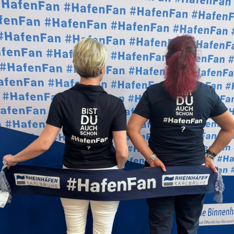 Anna Mosur, Nadine Bauer, Rheinhäfen Karlsruhe