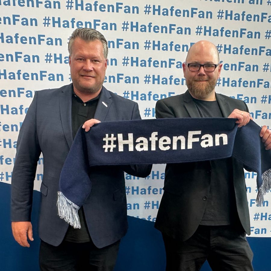 Brjörn Riesner, Sebastian Jezek, Hafen Minden