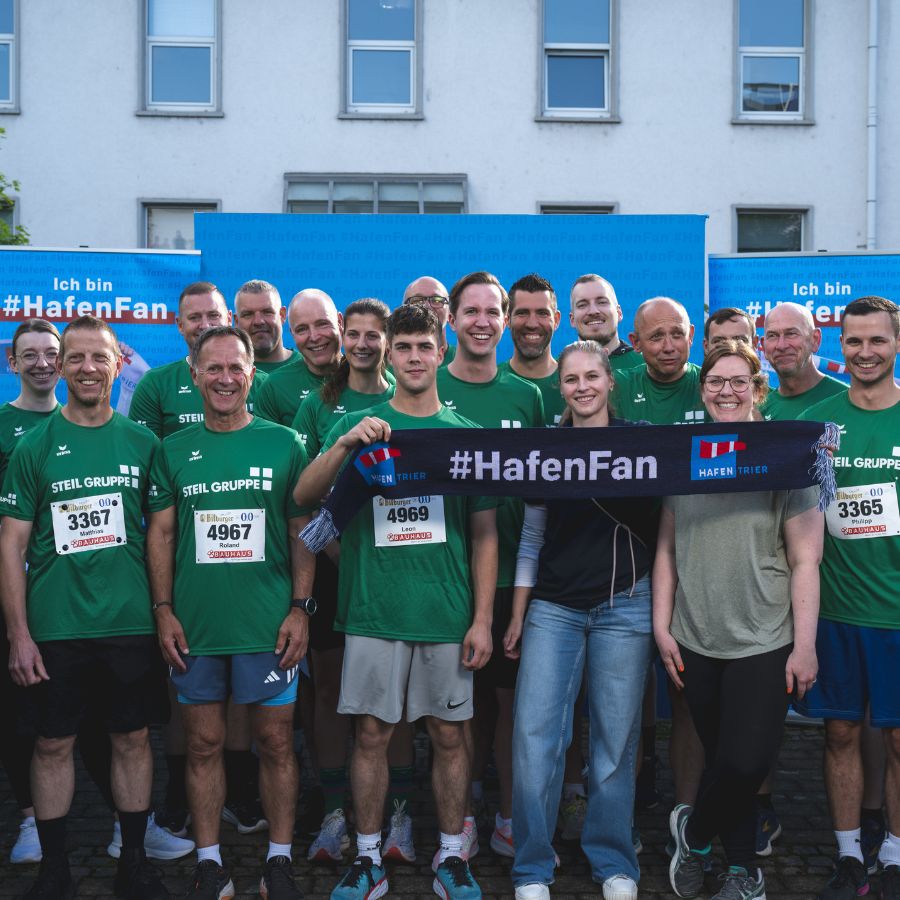 Samu Fitwi und Fan - Firmenlauf 2025