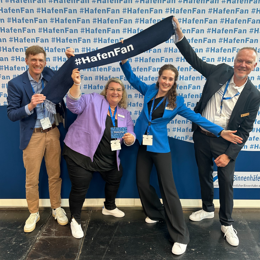 Johannes Franke, Svenja Meyer, Christina Rubach, Jens Brauweiler (duisport)