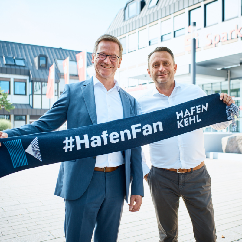 Wolfgang Huber, Vorstandsvorsitzender Sparkasse Hanauerland - #HafenFan