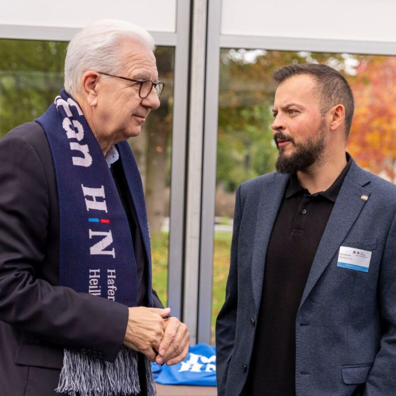 Martin Diepgen (Erster Bürgermeister Stadt Heilbronn) & Marc-André Fritz (Fritz GmbH & Co. KG)